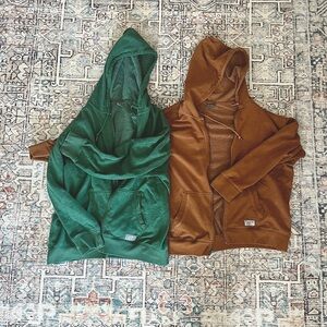 Eddie Bauer Cozy Camp hoodie bundle of 2. Women’s size L.